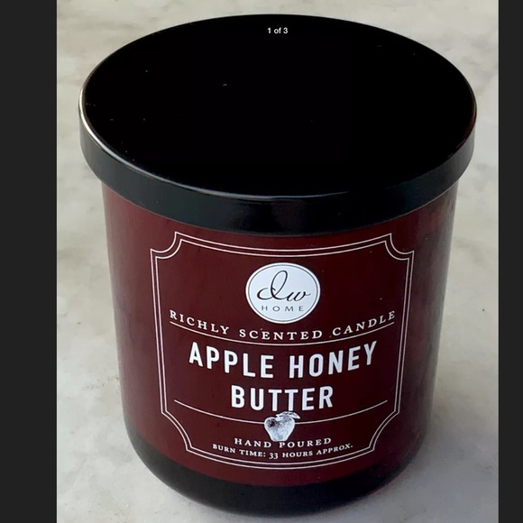 DW HOME CANDLE APPLE HONEY BUTTER RICHLY SCENTED NEW - Picture 2 of 3